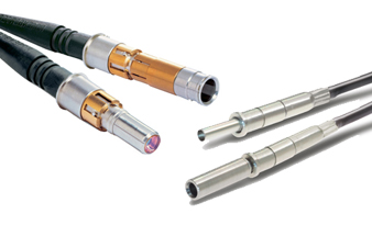 Hypertronics 光纖連接器擴束觸頭，尺寸5和尺寸12